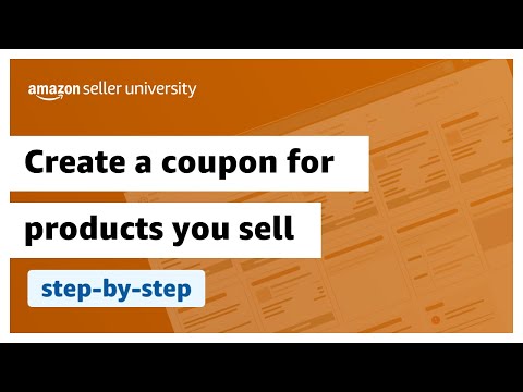 How to create a coupon