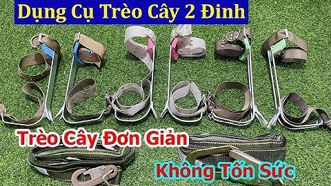 Thanh Lý guốc 250k  |dụng cụ trèo cây đa năng | guốc leo dừa | guốc trèo 2 đinh | an toàn ,hiệu quả