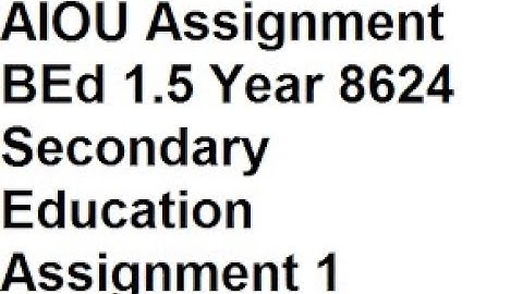 8624 spring2021 solved assignment#1