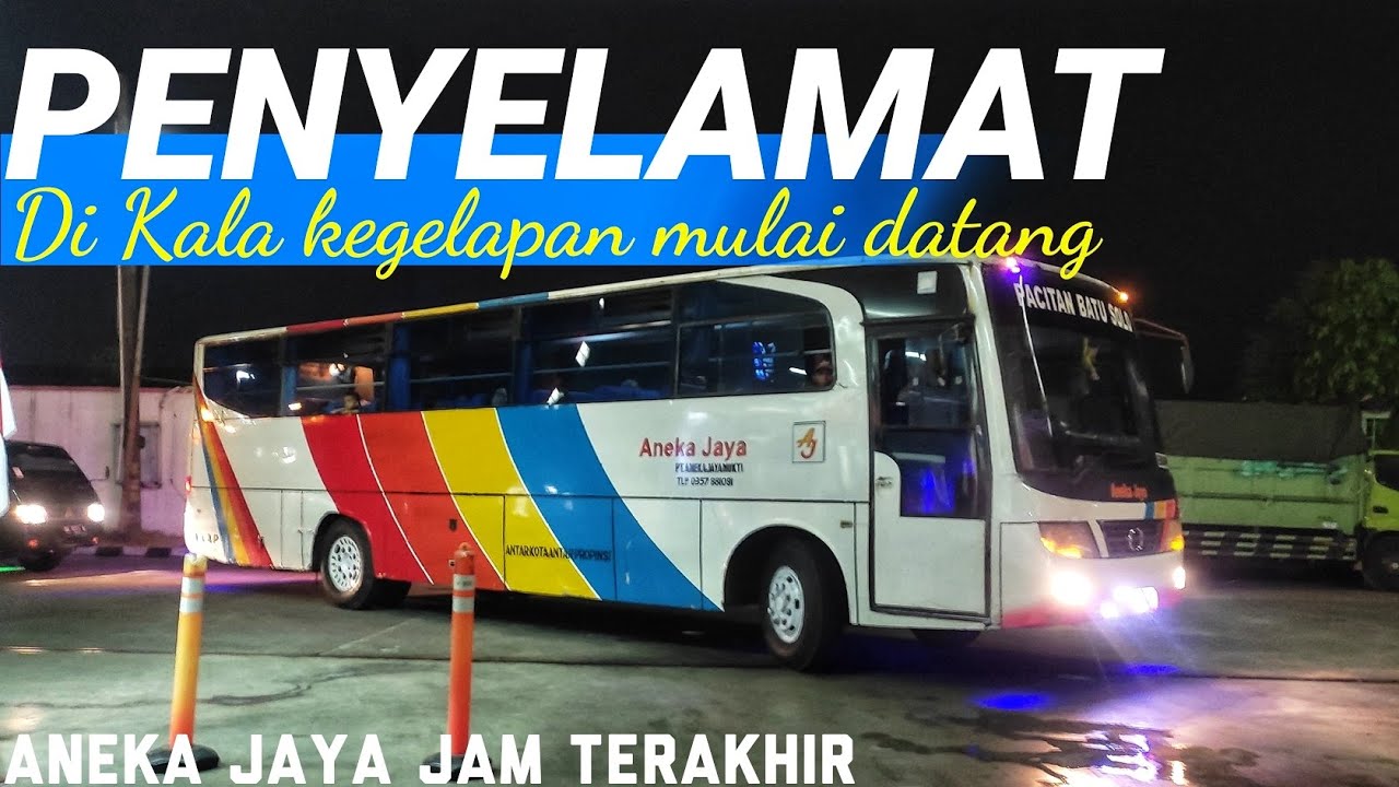 Penyelamat di kala harapan mulai hilang  | Trip Baturetno - solo naik bus aneka jaya AE 7009 UX
