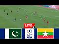 🔴Pakistan vs Myanmar live | Asian Cup Qualifiers 2026 | football Match Streaming I PES 21 Simulation
