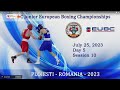 EUBC Junior EBC – PLOIESTI 2023 – Day 5 – Session 10