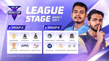 🔴 [HI] TEZ FFMIC 2025 | League Stage - Week 1 | Day 1 | Group A vs B