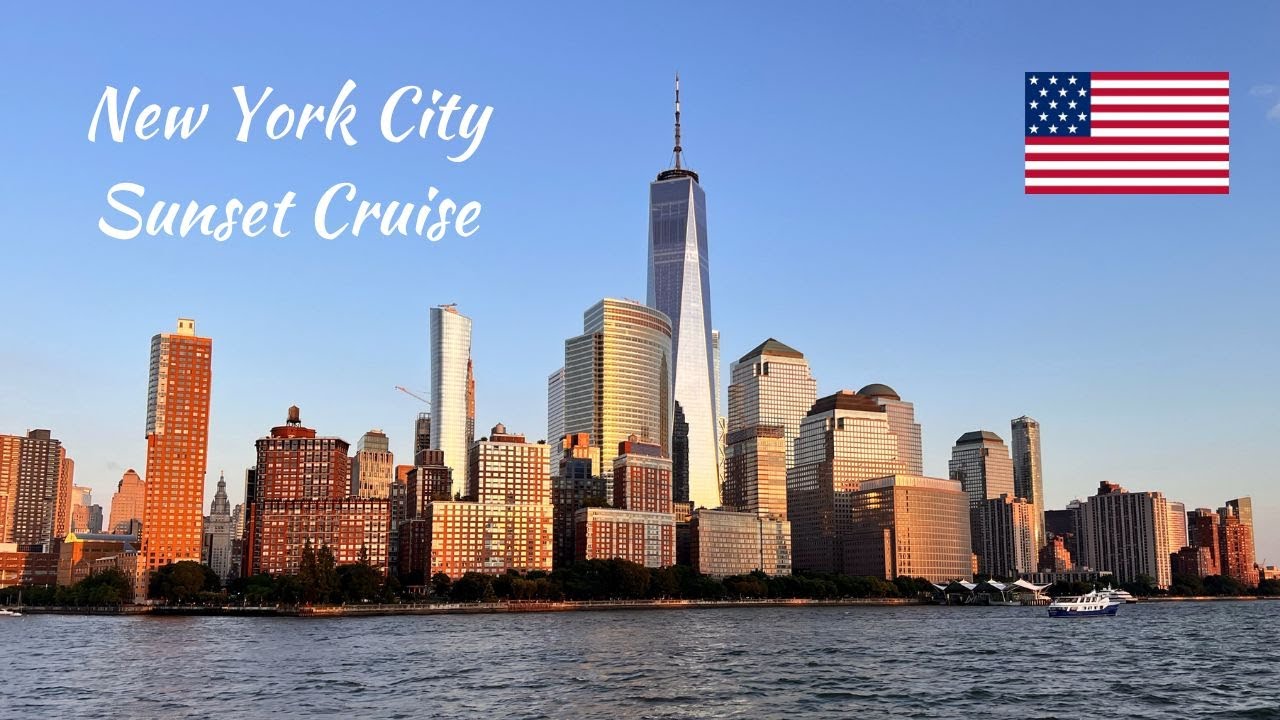 New York City Sunset Cruise | Beautiful Manhattan Skyline
