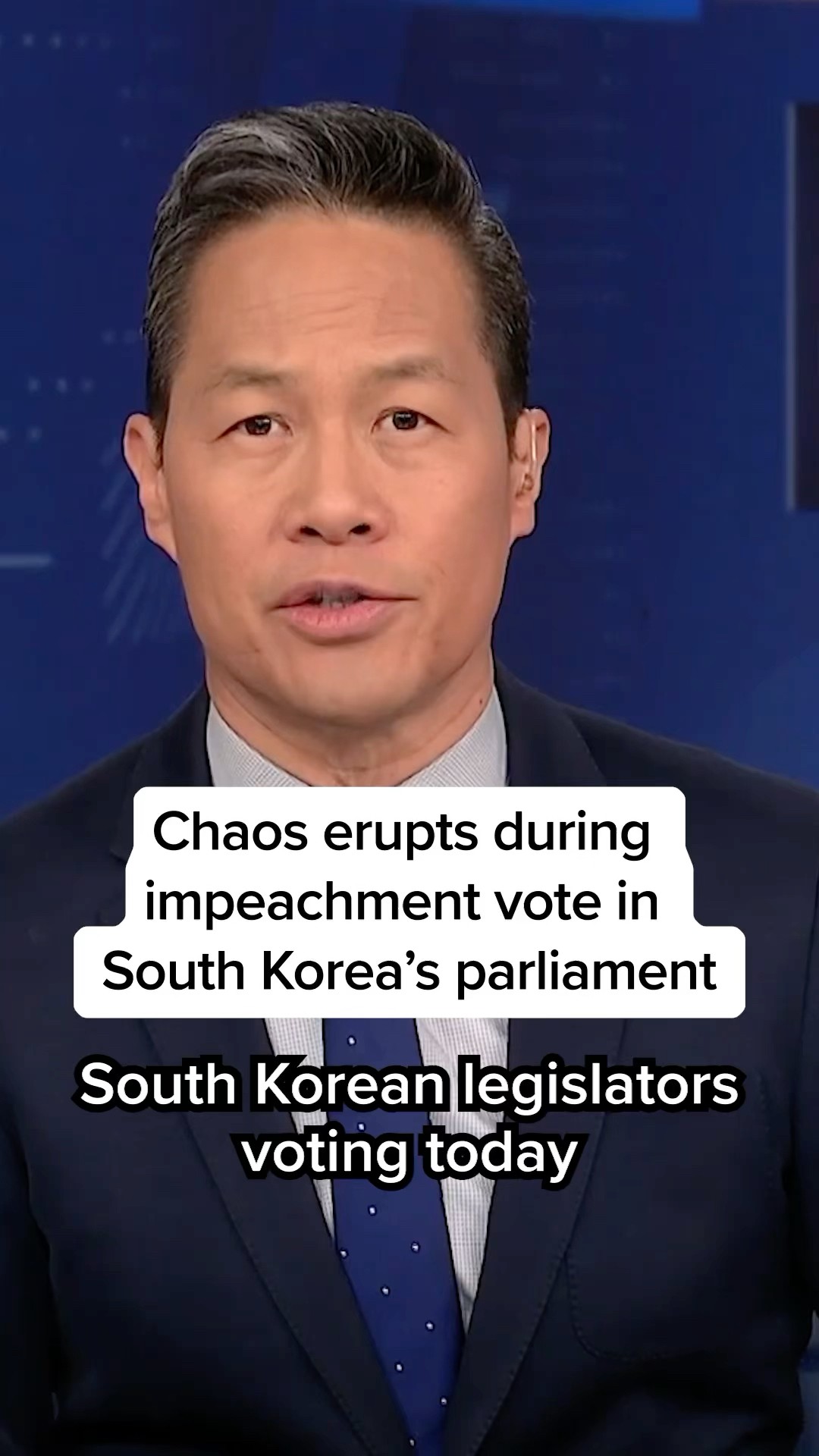 Chaos erupts during impeachment vote in South Korea’s parliament
