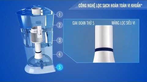 Giới Thiệu Tính Năng Bình lọc nước Pureit Excella 9 lít