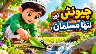 The Ant and the Little Muslim Boy 🐜 | Islamic Cartoon Story for Kids | Moral Story