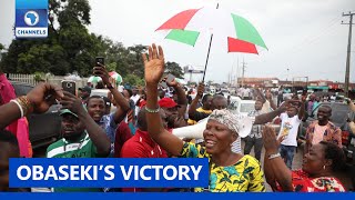 Edo Election: Supporters Celebrate Obaseki’s Victory