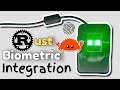 Rust Biometric Integration Demo with @ZKTeco  4500 Fingerprint Scanner