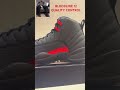 Air Jordan 12 bloodline quality control #qualitycontrol #sneakers #romanreigns