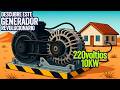 Cómo hacer un Generador de Energía Libre de 10Kw-220V con un Alternador de Auto????????