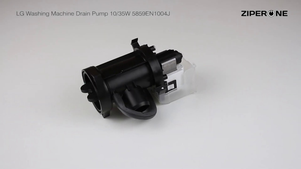 LG Washing Machine Drain Pump 10/35W 5859EN1004J YouTube