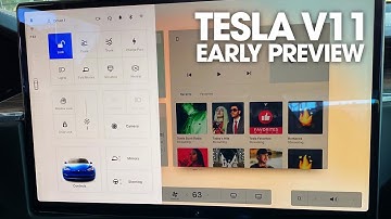 Tesla V11 Software Preview