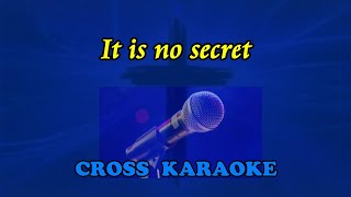 Jim Reeves - It is no Secret. Karaoke backing. by Allan Saunders. chords