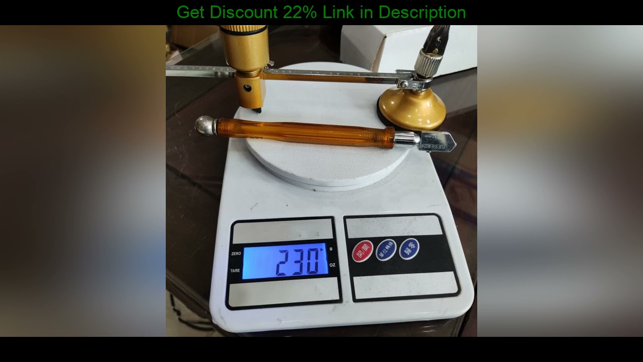 Best Glass Cutter Round Cutting Tool with Round Handle and Suction Cup Adjustment Compass Type Glas