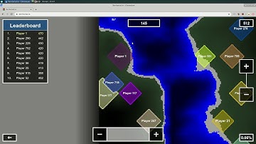 Territorial.io - Gameplay - Very hard to win!