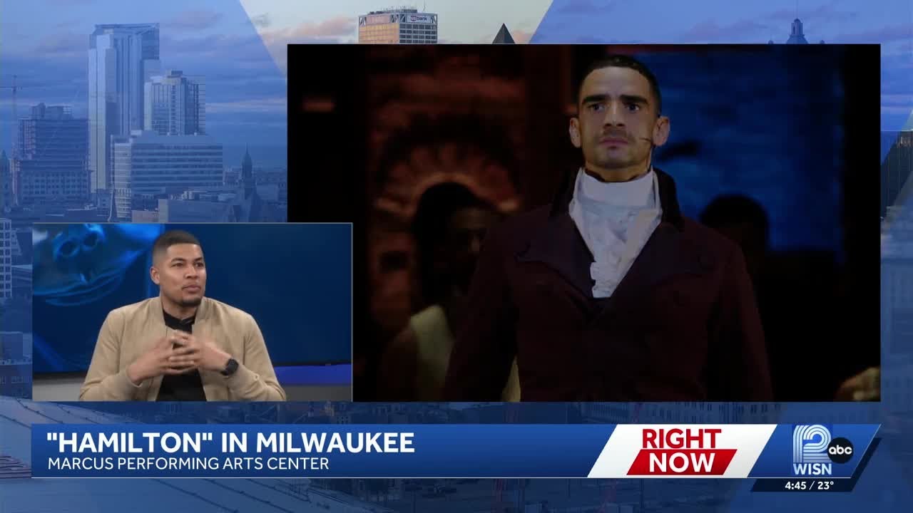 'Hamilton' opens at Marcus Performing Arts Center