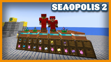 Seaopolis 2 | All The Mystical Agriculture Seeds! w/@MischiefofMice| E25 | 1.19.2  Modpack
