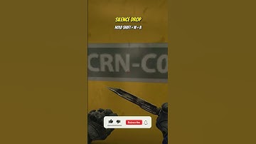 SILENCE DROP ON NUKE #shorts #csgo