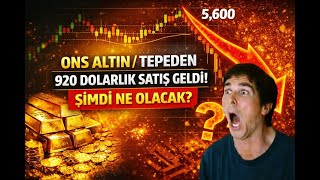 Ons Altin Tepeden 920 Dolarlik Satiş Geldi̇ Şi̇mdi̇ Ne Olacak?