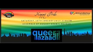 Mumbai Pride March 2017 - Official - QAM!