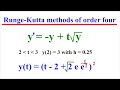 Runge Kutta Methods Of Order 4 Numerical Methods Runge Kutta Methods Of Order 4 Numerical Methods