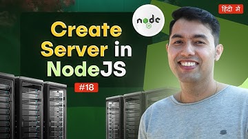 #18: Creating a Web Server in Node.js 🔥 HTTP Module in Node JS