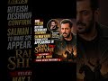 BIG NEWS 🚨 Salman Khan in Raja Shivaji?! #salmankhan  #rajashivaji  #bollywoodnews   #trending