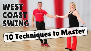 Level Up Your West Coast Swing: The 10 Essential Techniques