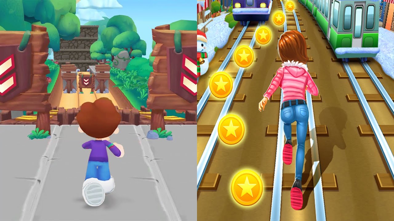 Kooply Run VS Subway Princess Runner - All Levels Gameplay Android, ios (Part 19)