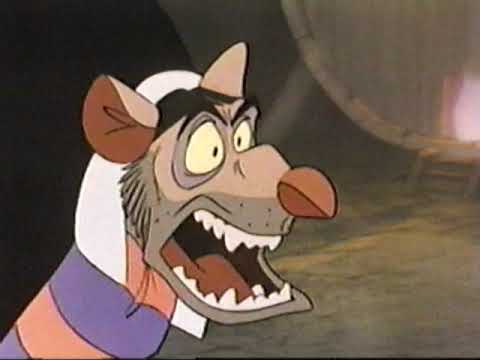 The Great Mouse Detective - Ratigan Tries to Kill Fidget - YouTube