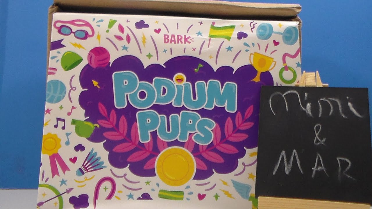 Barkbox Podium Pups with Extra Toy! July 2020 Box  Unboxing & Review