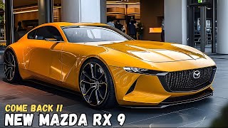 The Come Back 2025 Mazda RX 9: Your Gateway to the Future!