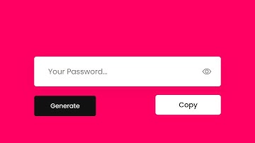 Random Password Generator Using Javascript | Working !