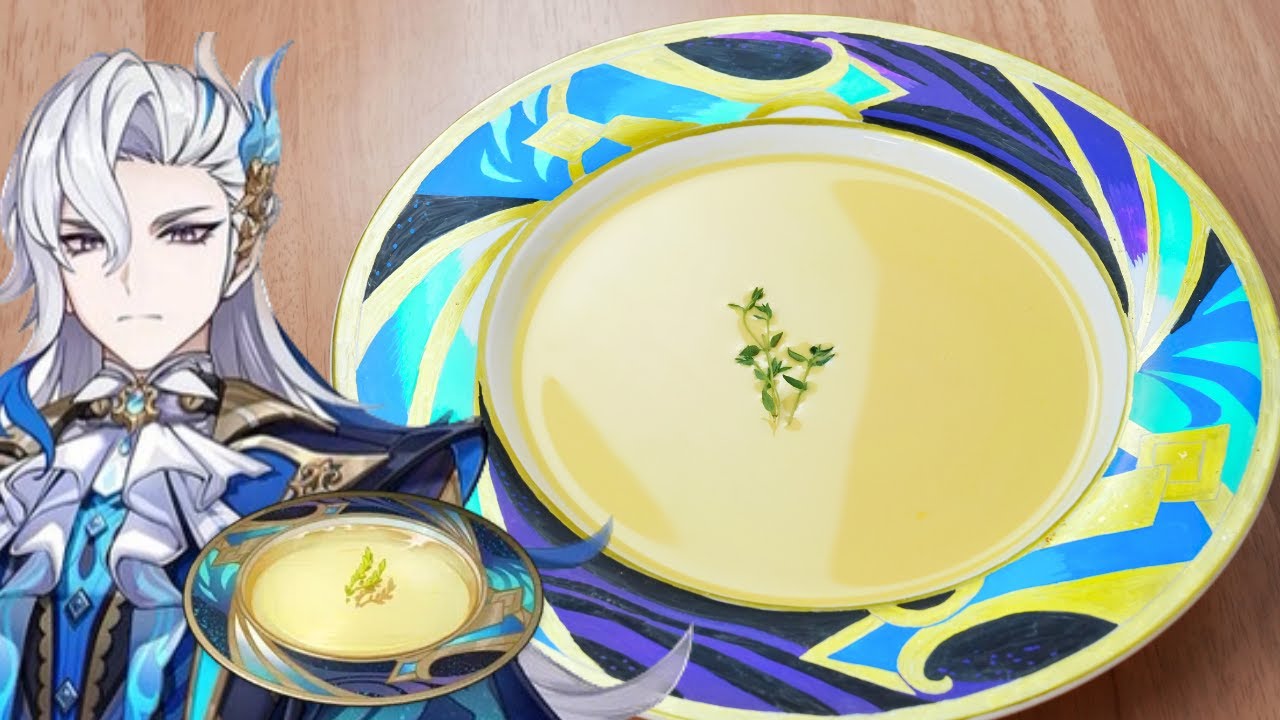Neuvillette's specialty Water…NO! “Consomme Purete” IRL Genshin Impact