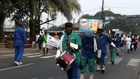 Cameroonians march to support fight against Boko Haram