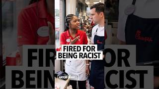 Young black woman was fired from her job at Chick-fil-A because she said she hated white people 😳