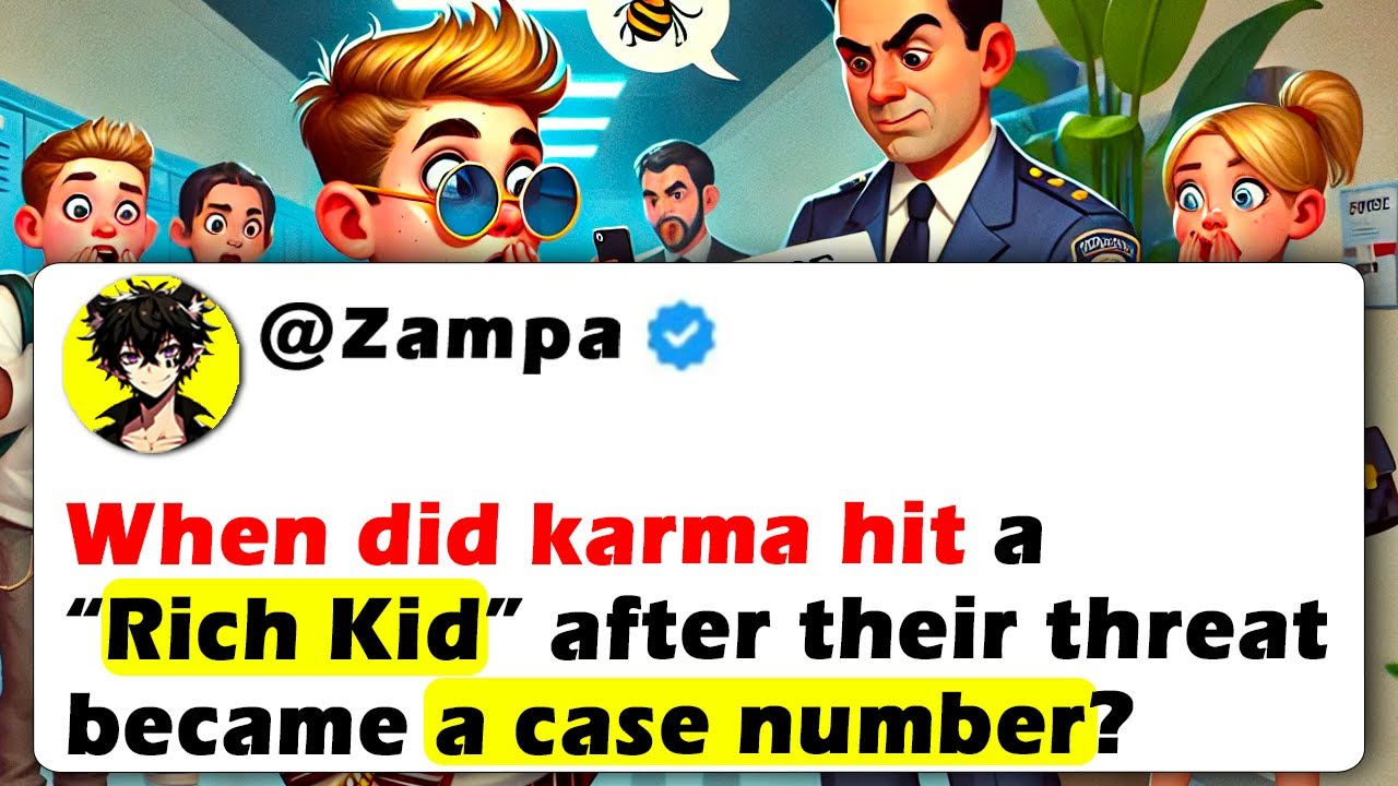 Когда карма настигла «богатого мальчишку» после того, как его угроза стала числовым делом?