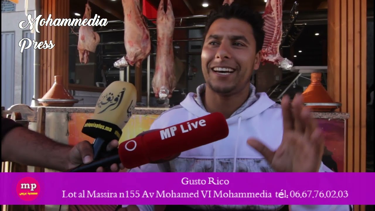 المحمدية : افتتاح محل للاكل بجودة عالية و ديكور مميز و اثمنة مناسبة Gusto Rico tél: 06.67.76.02.03