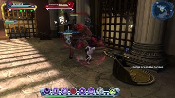 DCUO Melee DPS Shield Weapon, No Powers