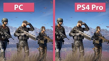 4K UHD | Ghost Recon Wildlands – PC Ultra vs. PS4 Pro 4K Mode Graphics Comparison