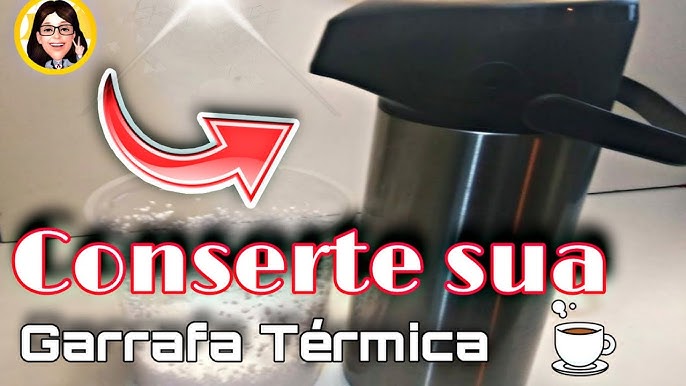 Garrafa térmica quebrou por dentro? Saiba como consertar!