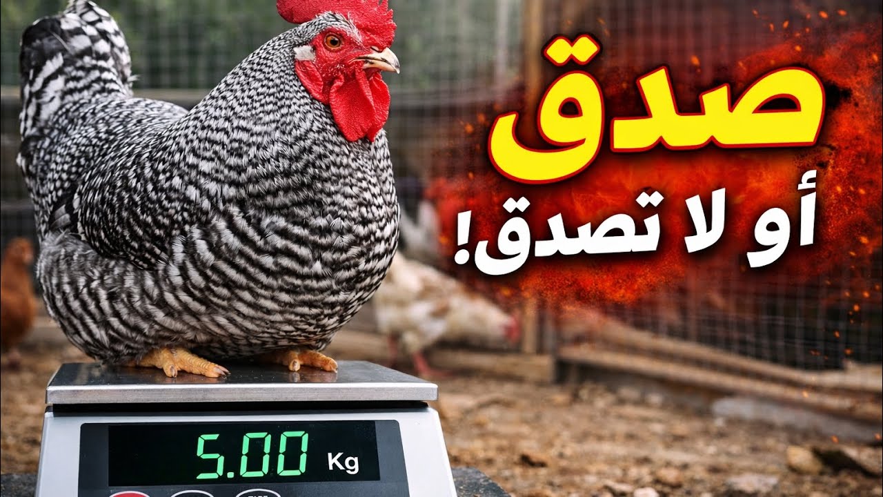 الحقيقة الكاملة عن دجاج الأمروكس | إنتاج + وزن + تجربة ميدانية