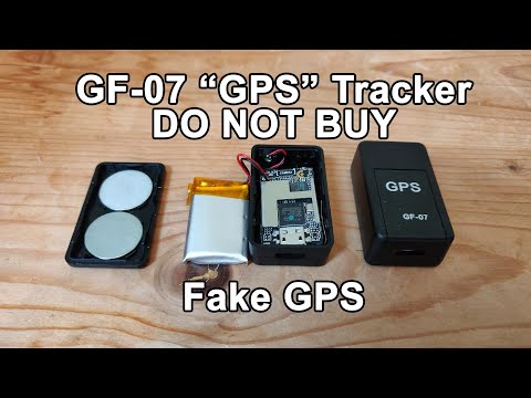 GF-07 GPS Tracker - Dismantle - Fake GPS - Do Not Buy!!