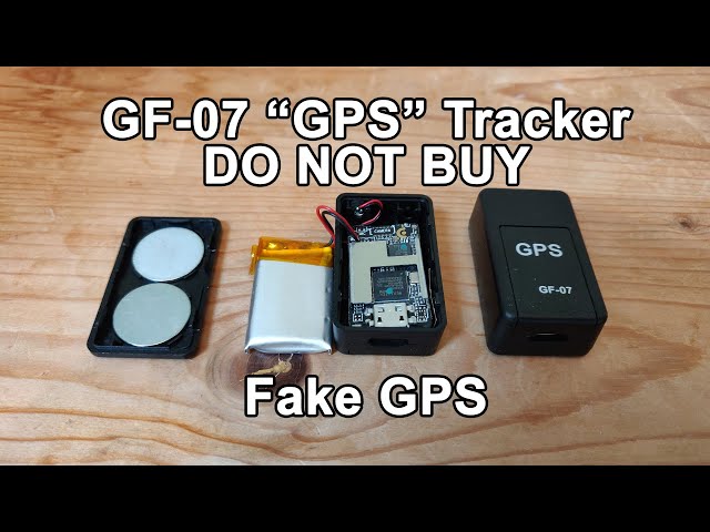 GF-07 GPS Tracker - Dismantle - Fake GPS - Do Not Buy!! 