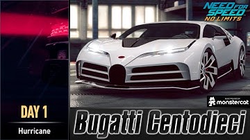 Need For Speed No Limits: Bugatti Centodieci | Tempest (Day 1 - Hurricane)