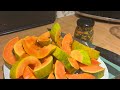 PAPAYA - One of the most medicinal fruits 🍉 #papaya #fruit #health #immunity #fitness #fitfam