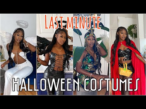 Super LAST MINUTE Easy Halloween Costume Ideas💡 *items from my closet!* Shein,Jurllyshe + MORE!