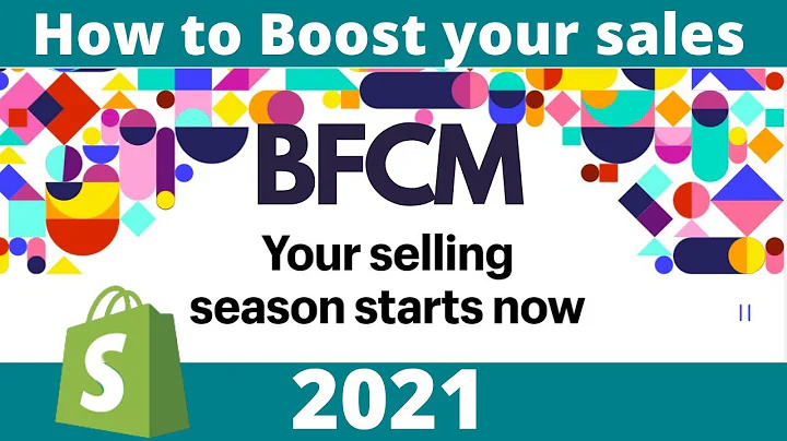 Shopify BFCM Black Friday Cyber Monday Boost Sales | November 2021