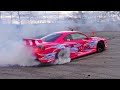 HIGH SPEED DRIFTING & BURNOUTS IN THE S15 AT EBISU CIRCUIT!